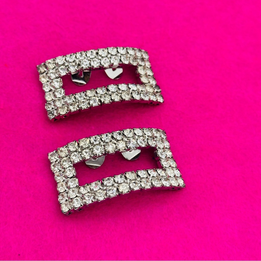 Musi Vintage Rhinestone Shoe Clips